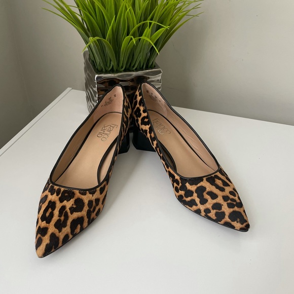 franco sarto leopard shoes